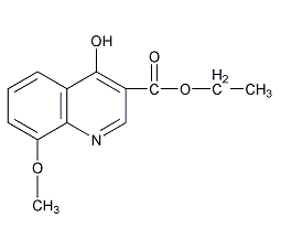 4-Hydroxy-8-methoxyquinoline-3-carboxylic acid ethyl ester