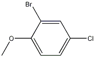 2-溴-4-氯茴香醚结构式