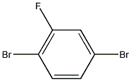 1,4-二溴-2-氟苯结构式