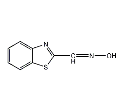 2-苯并噻唑甲醛肟结构式