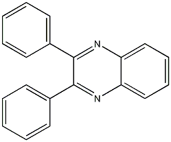 2,3-联苯基喹喔啉结构式