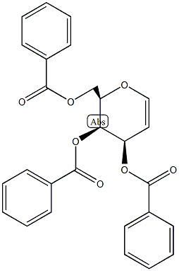 三-O-苯甲酰基-D-半乳醛结构式