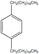 1,4-二十二烷基苯结构式