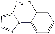 5-氨基-1-(2-氯苯)-1H-吡唑-4-腈结构式