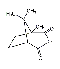 DL-樟脑酸酐结构式