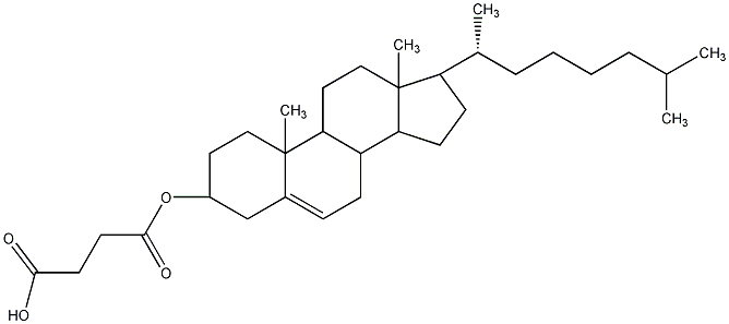 胆固醇琥珀酸单酯结构式