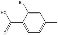 2-溴-4-甲基苯甲酸结构式