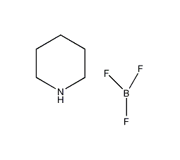 三氟化硼哌啶络合物结构式