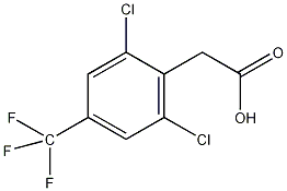 2,6-Dichloroi-4-(trifluoromethyl)phenylacetic acid