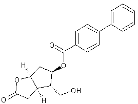 (−)-Corey lactone 5-(4-phenylbenzoate)