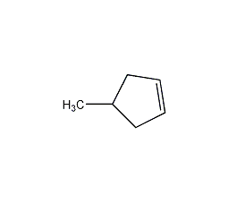 4-甲基-1-环戊烯结构式