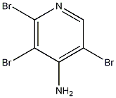 4-氨基-2,3,5-三溴吡啶结构式