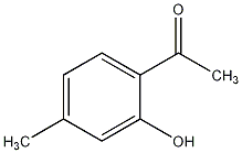 2'-羟基-4'-甲基苯乙酮结构式