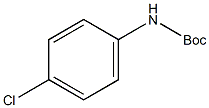 4-氯-(N-boc)苯胺结构式