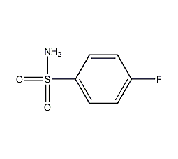 对氟苯磺酰胺结构式