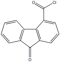 9-芴酮-4-甲酰氯结构式