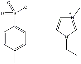 1-乙基-3-甲基咪唑对甲苯磺酸盐结构式