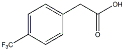 4-(三氟甲基)苯乙酸结构式
