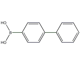 4-联苯基硼酸结构式