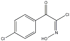 4-氯苯基乙醛酰氧肟酸氯结构式