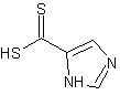 4-二硫代羧酸咪唑结构式