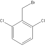 2,6-二氯苯甲基溴结构式