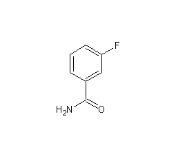 间氟苯甲酰胺结构式
