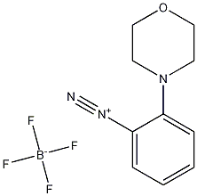 吗啉重氮苯四氟化硼结构式