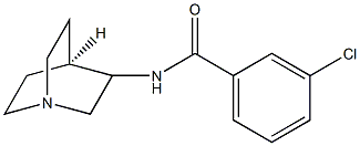 3-氯-N-(3-奎宁环基)苯酰胺结构式