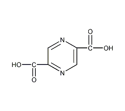 2,5-吡嗪二羧酸结构式
