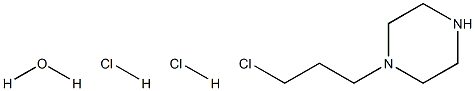 1-（3-氯丙基）哌嗪 二盐酸结构式
