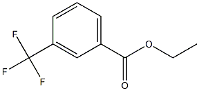 3-(三氟甲基)苯甲酸乙酯结构式