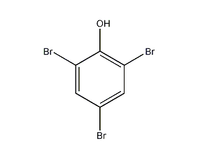 2,4,6-三溴苯酚结构式