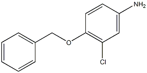 4-苄氧基-3-氯苯胺结构式