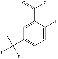 2-氟-5-(三氟甲基)苯甲酰氯结构式
