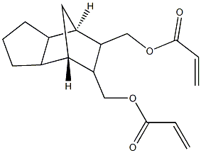 三环[5.2.1.02,6]癸烷二甲醇丙烯酸结构式