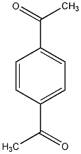 1,4-二乙酰基苯结构式