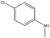 4-氯-N-甲基苯胺结构式