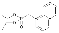 1-萘基甲基膦酸二乙酯结构式