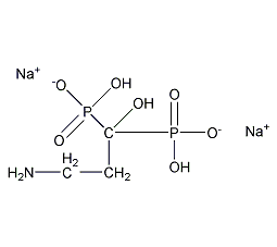 帕米膦酸钠水合物结构式