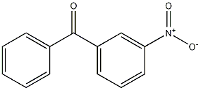 3-硝基苯甲酮结构式