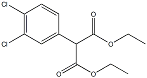 Diethyl 2-(3,4-dichlorophenyl)malonate结构式