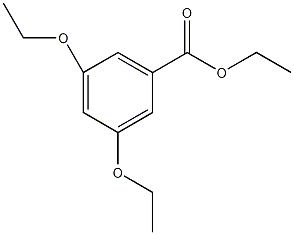 3,5-二乙氧基苯甲酸乙酯结构式