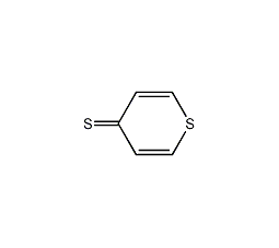 4H-硫代吡喃-4-硫酮结构式