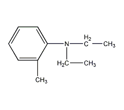 N,N-二乙基邻甲苯胺结构式