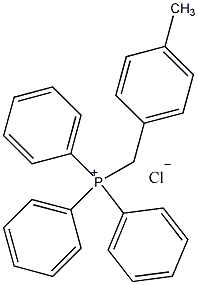 (4-甲基苄基)三苯基氯化膦结构式