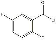 2,5-二氟苯甲酰氯结构式