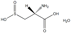L-半胱氨酸亚磺酸一水结构式