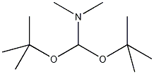 N,N-二甲基甲酰胺二叔丁基乙缩醛结构式