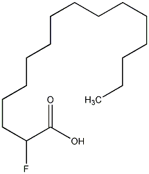 2-氟十六酸结构式